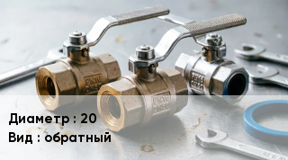 Другие клапаны 20 обратный